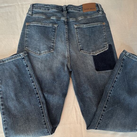 Judy Blue Jeans Womens 13 31 Blue Skinny Fit Stretch Denim‎ Medium Wash Casual - Picture 6 of 9